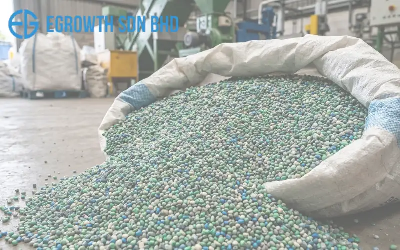 recycled PP granules